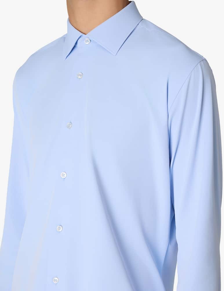 Sartoria Italiana Camicia tecnica effetto twill - immagine 4 Sartoria Italiana Camicia tecnica effetto twill - immagine 4