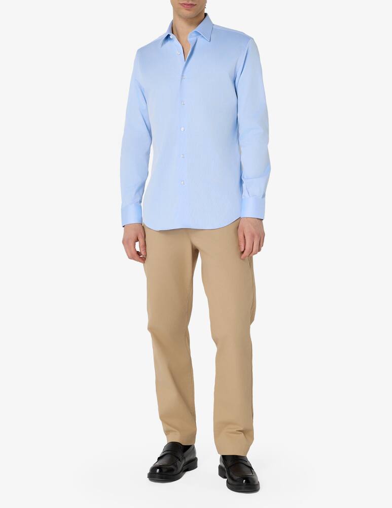 rinascente Sartoria Italiana Camicia micro rombi no stiro