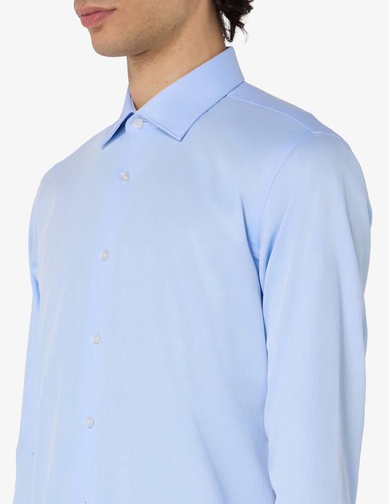 rinascente Sartoria Italiana Camicia micro rombi no stiro