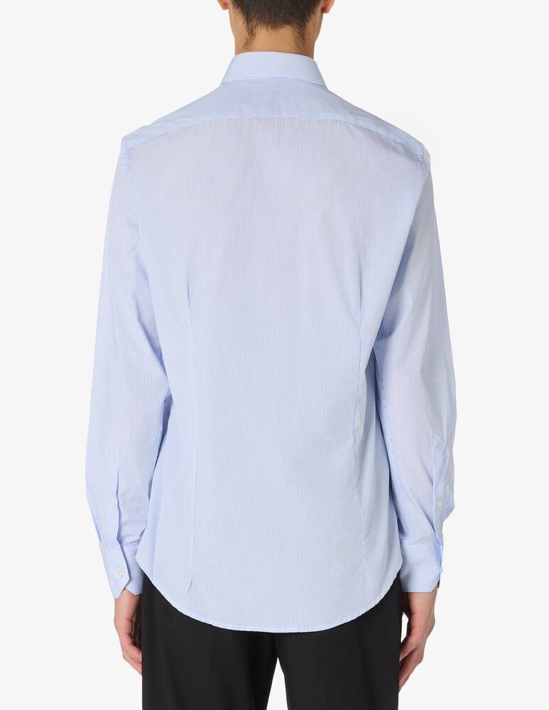 rinascente Sartoria Italiana Camicia slim righe popeline