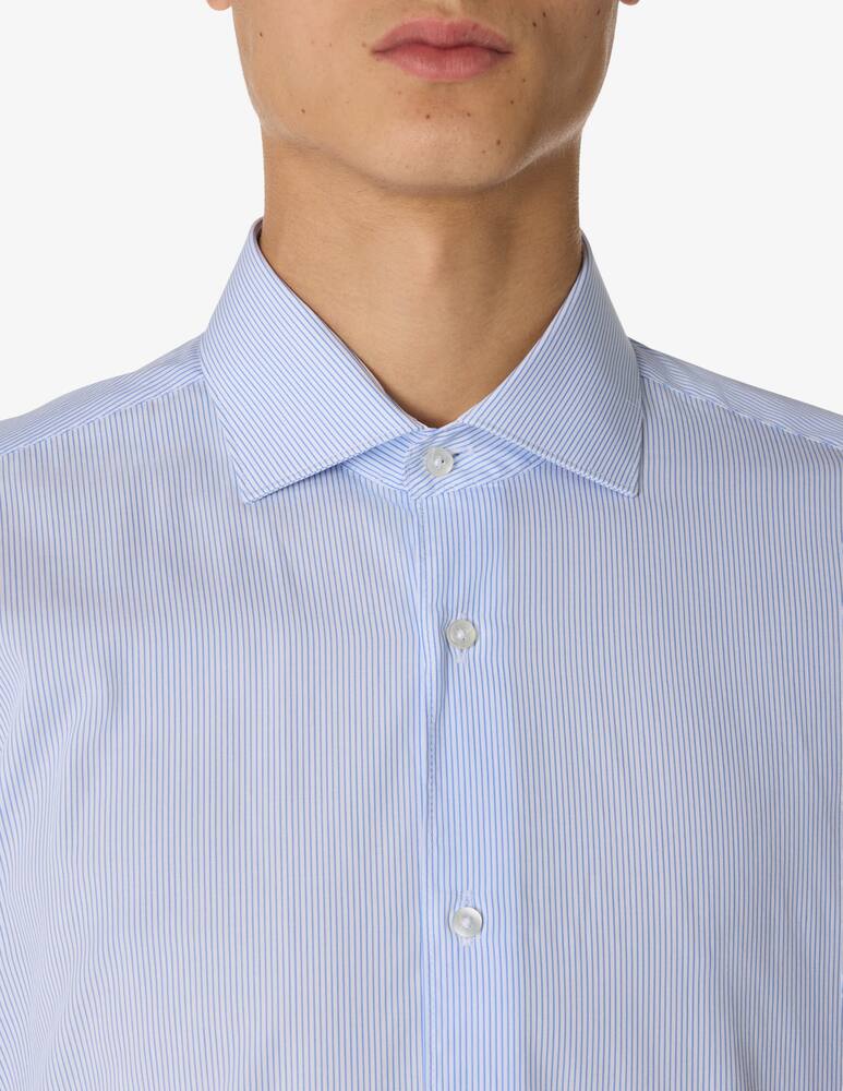 rinascente Sartoria Italiana Camicia slim righe popeline