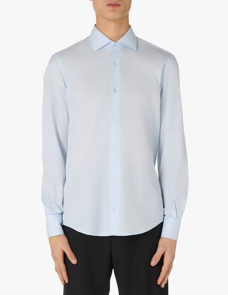 Sartoria Italiana Camicia slim popeline Frax - immagine 1 Sartoria Italiana Camicia slim popeline Frax - immagine 1