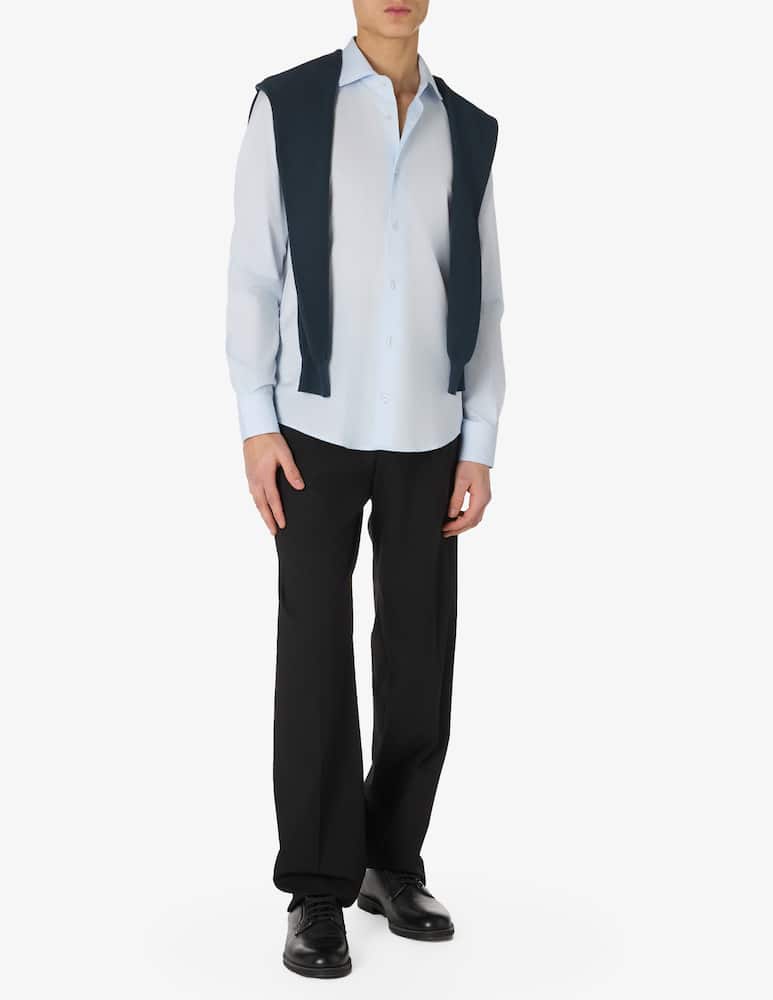 Sartoria Italiana Camicia slim popeline Frax - immagine 2 Sartoria Italiana Camicia slim popeline Frax - immagine 2