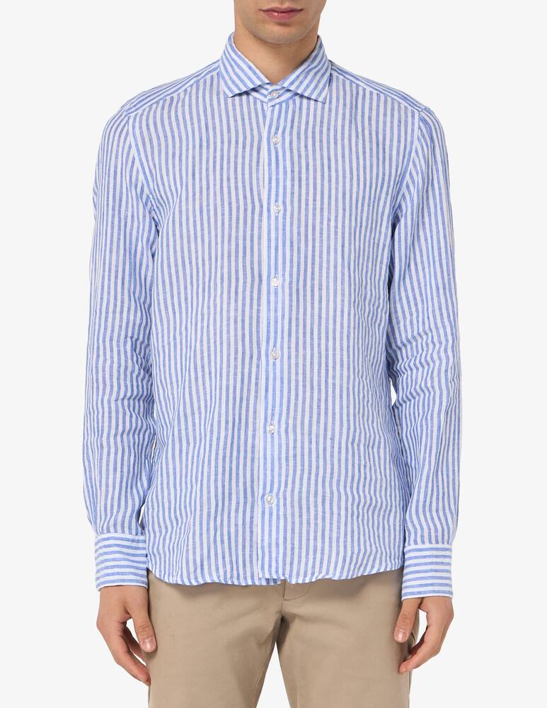 Sartoria Italiana Camicia slim in lino - immagine 1 Sartoria Italiana Camicia slim in lino - immagine 1