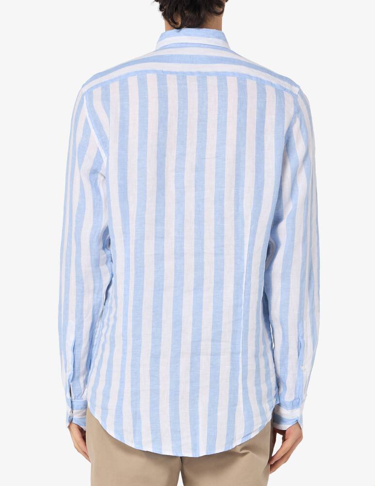 rinascente Sartoria Italiana Striped linen shirt