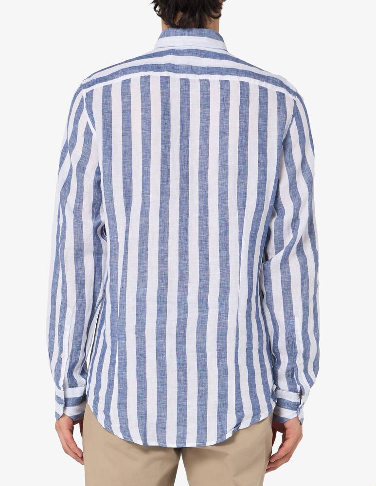 rinascente Sartoria Italiana Striped linen shirt