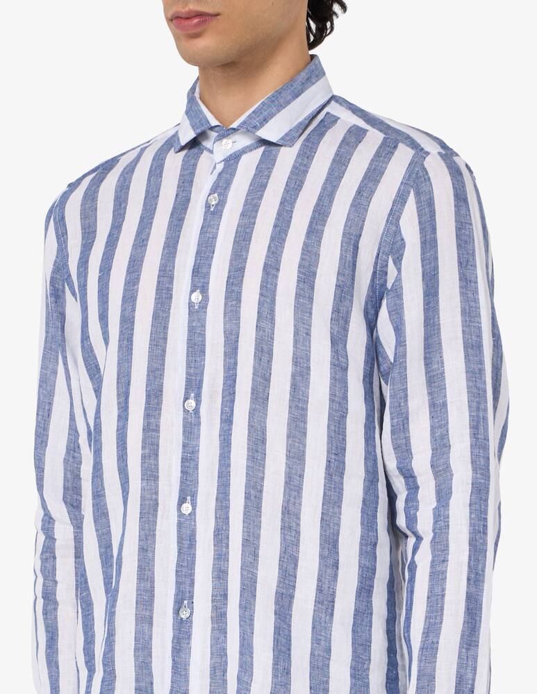 rinascente Sartoria Italiana Striped linen shirt