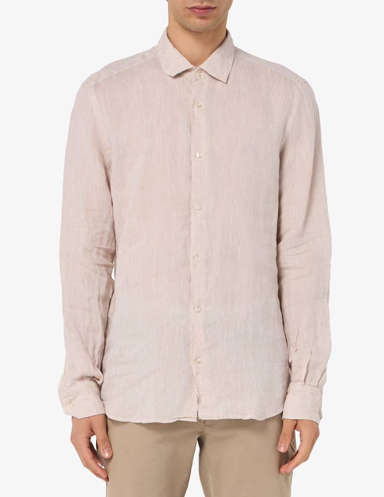 Sartoria Italiana Camicia lino modern fit lavata - immagine 1