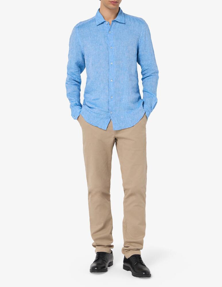 rinascente Sartoria Italiana Linen modern shirt