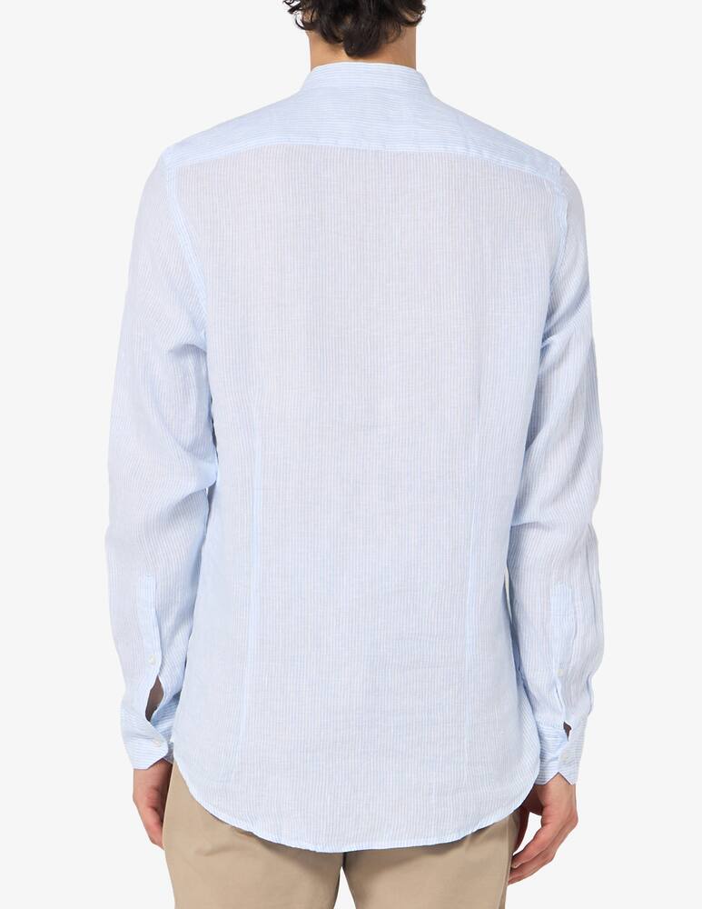 rinascente Sartoria Italiana Guru linen slim shirt