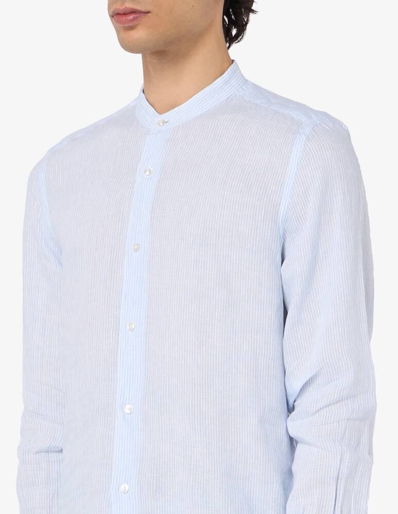 rinascente Sartoria Italiana Guru linen slim shirt