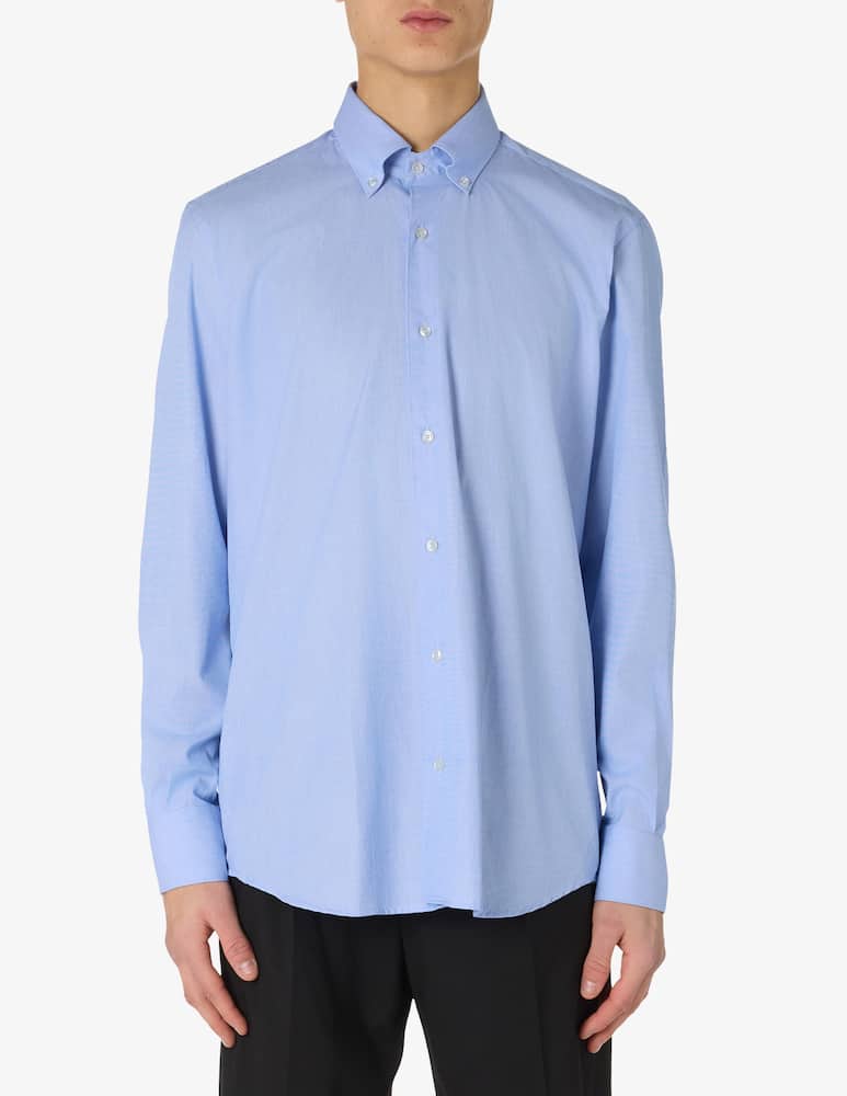 Sartoria Italiana Classic fil-a-fil shirt - picture 1 Sartoria Italiana Classic fil-a-fil shirt - picture 1