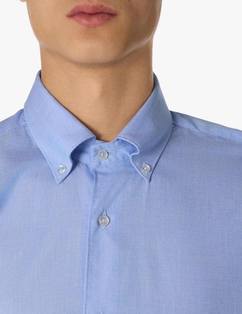 Sartoria Italiana Classic fil-a-fil shirt - picture 4 Sartoria Italiana Classic fil-a-fil shirt - picture 4