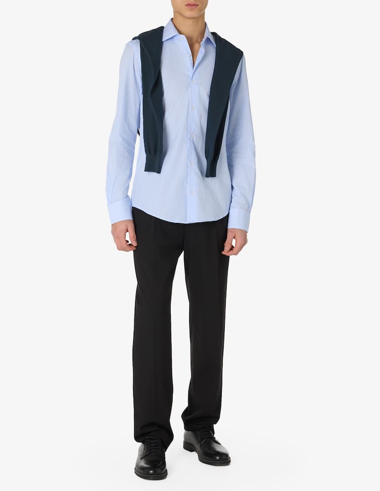 rinascente Sartoria Italiana Frax classic stripe shirt