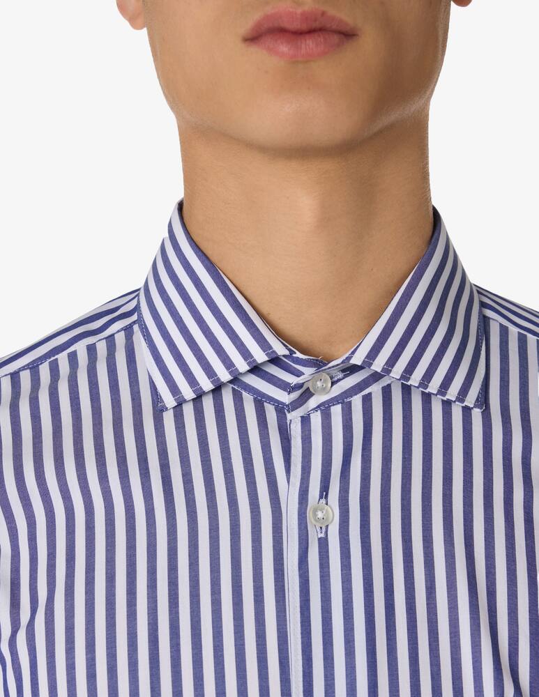 rinascente Sartoria Italiana Frax striped cotton shirt