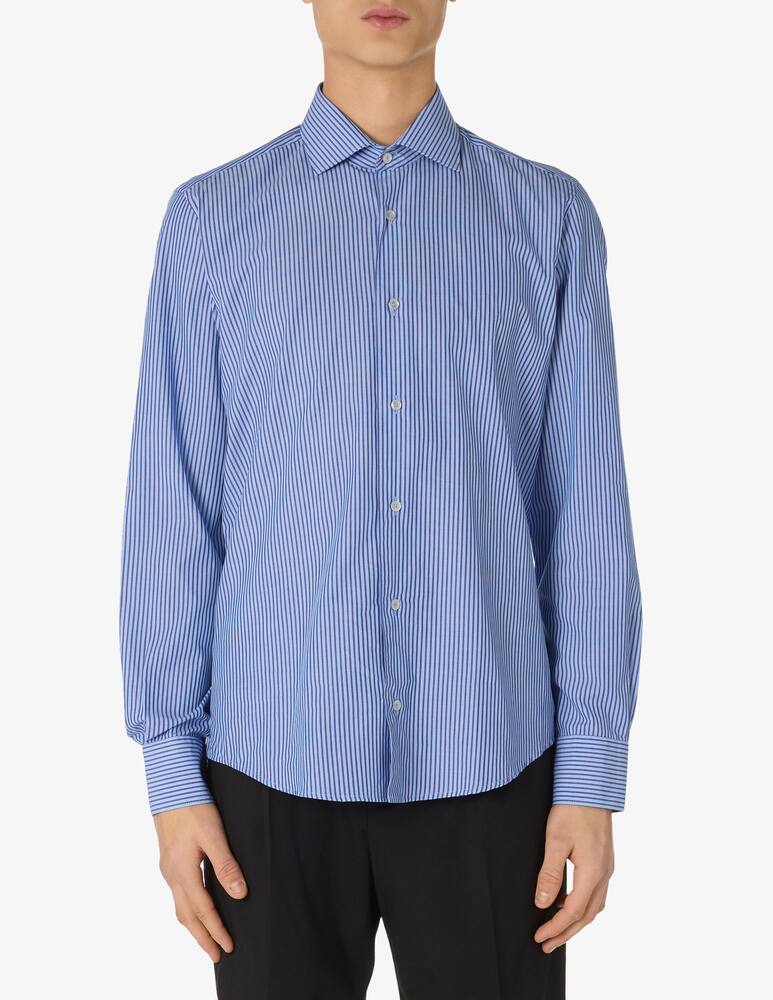 Sartoria Italiana Camicia slim rigata Frax - immagine 1 Sartoria Italiana Camicia slim rigata Frax - immagine 1