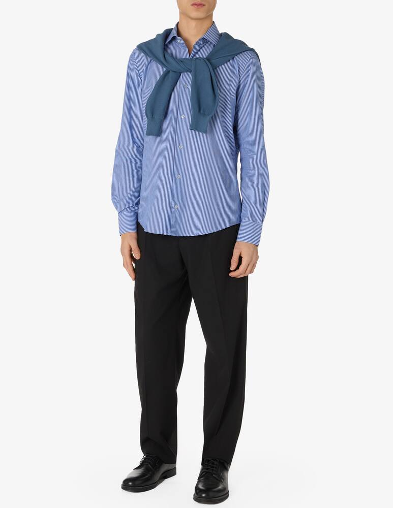 rinascente Sartoria Italiana Striped slim fit shirt