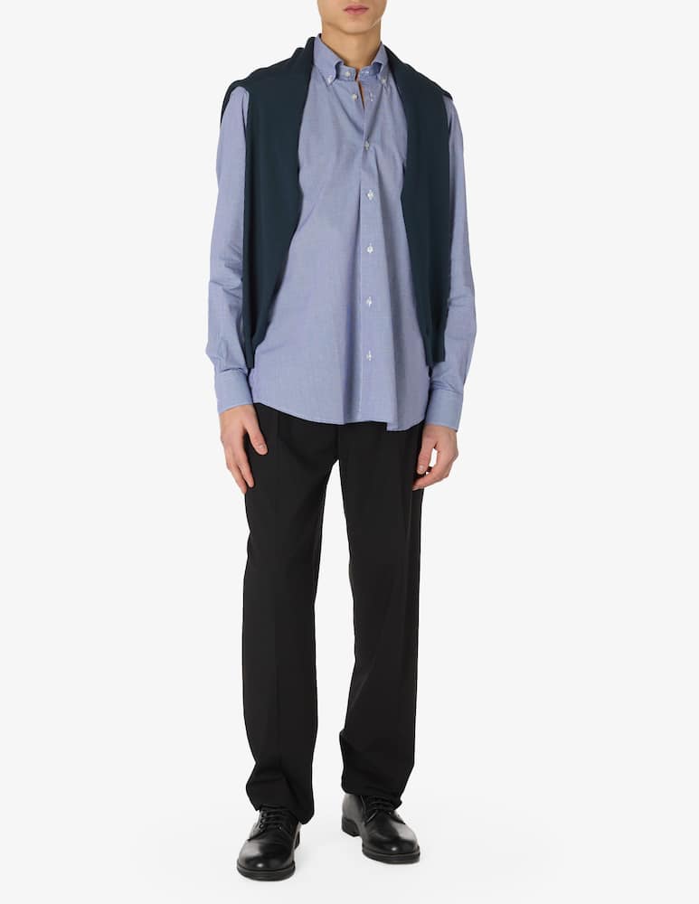 rinascente Sartoria Italiana Micro check button-down shirt