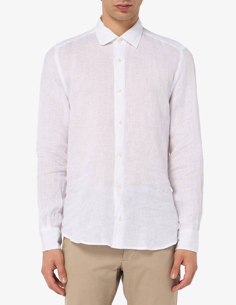 rinascente Sartoria Italiana Camicia lino modern fit