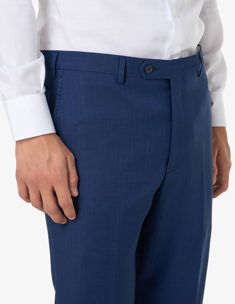 rinascente Sartoria Italiana Drop 4 herringbone fabric dress