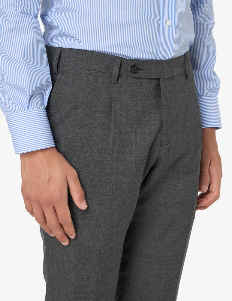 rinascente Sartoria Italiana Drop 7 one pence trousers in fresh wool