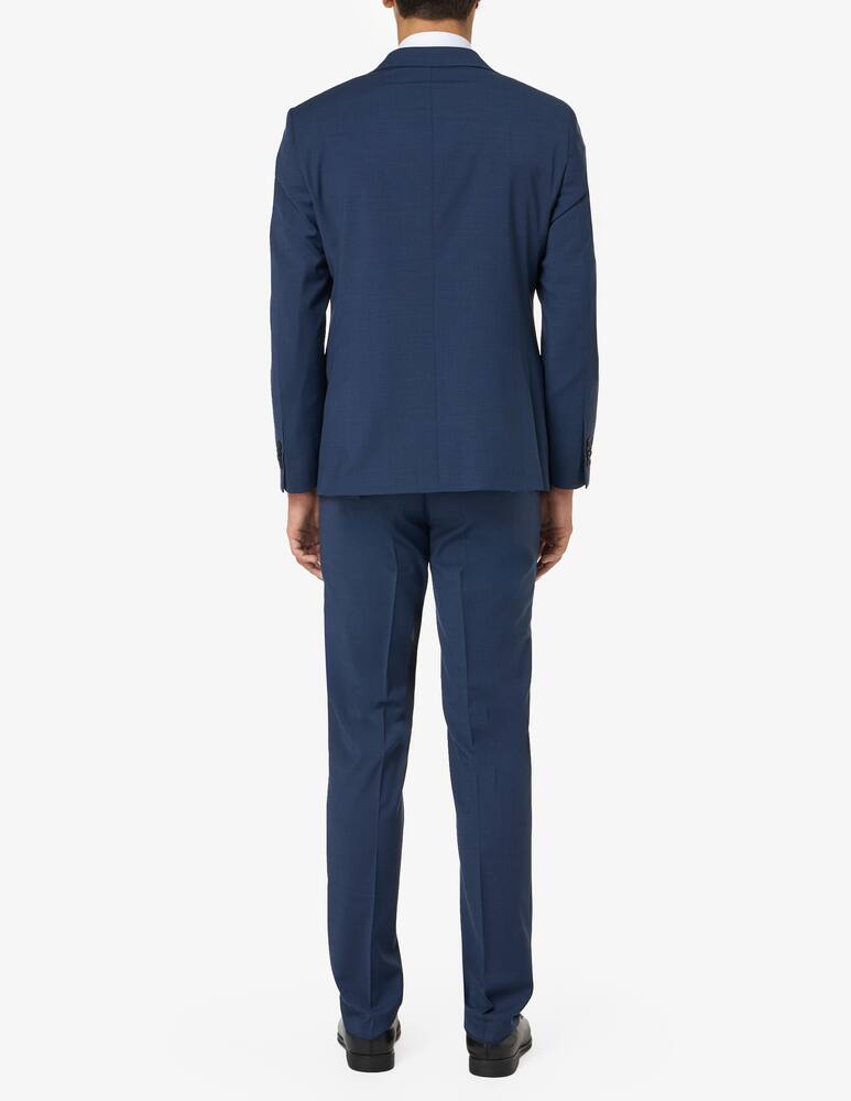 rinascente Sartoria Italiana Drop 6 micro houndstooth wool dress