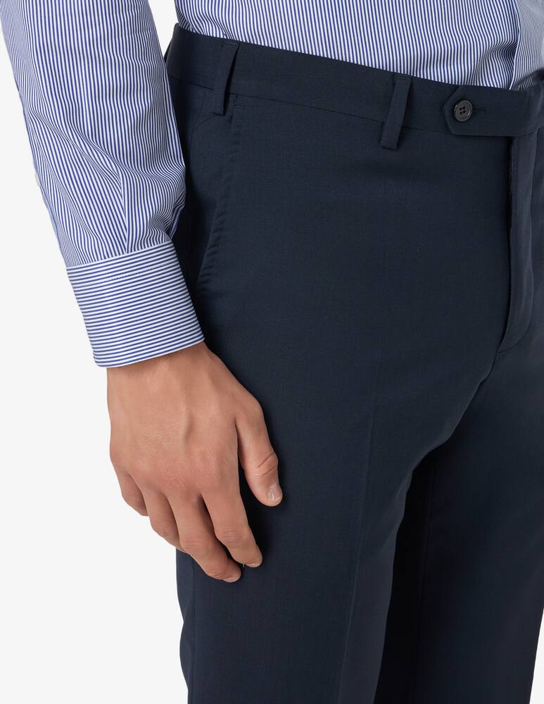 rinascente Sartoria Italiana Drop 6 stretch wool no-pence trousers