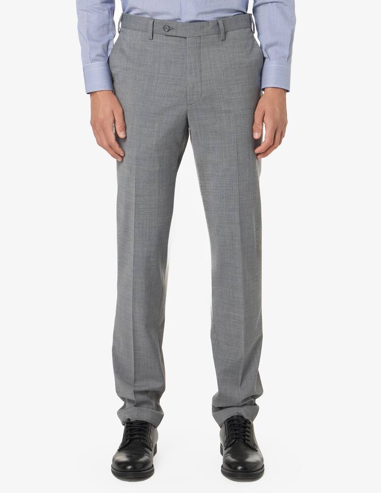 Sartoria Italiana Pantalone no pence in lana stretch Drop 6 - immagine 1 Sartoria Italiana Pantalone no pence in lana stretch Drop 6 - immagine 1