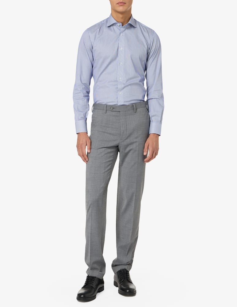 rinascente Sartoria Italiana Drop 6 stretch wool no-pence trousers