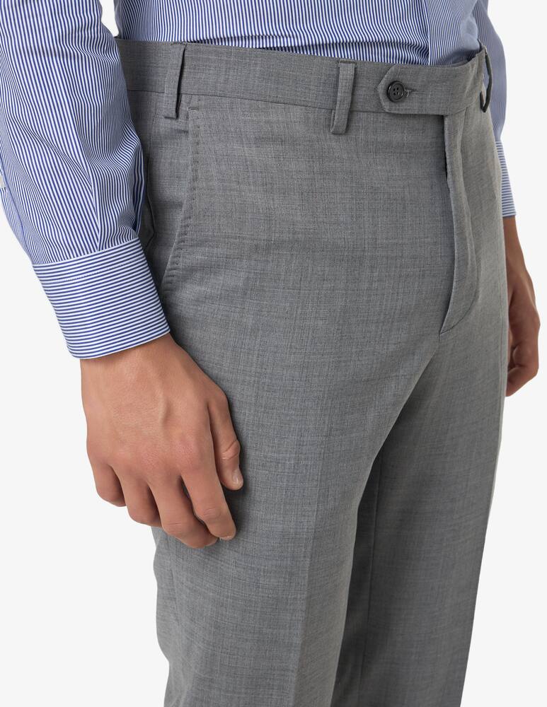 Sartoria Italiana Pantalone no pence in lana stretch Drop 6 - immagine 4 Sartoria Italiana Pantalone no pence in lana stretch Drop 6 - immagine 4