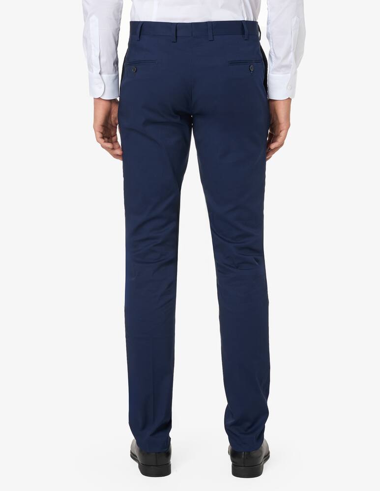 rinascente Sartoria Italiana Drop 7 mix & match one pence stretch cotton trousers