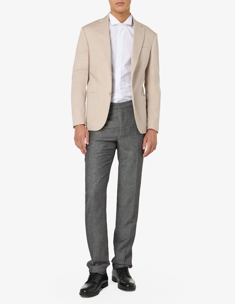 Sartoria Italiana Giacca decostruita cotone stretch Drop 7 mix & match - immagine 2
