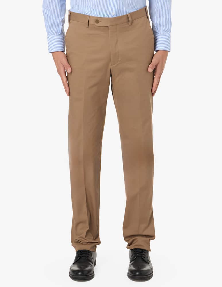 Sartoria Italiana Drop 4 stretch cotton no-pence trousers - picture 1 Sartoria Italiana Drop 4 stretch cotton no-pence trousers - picture 1