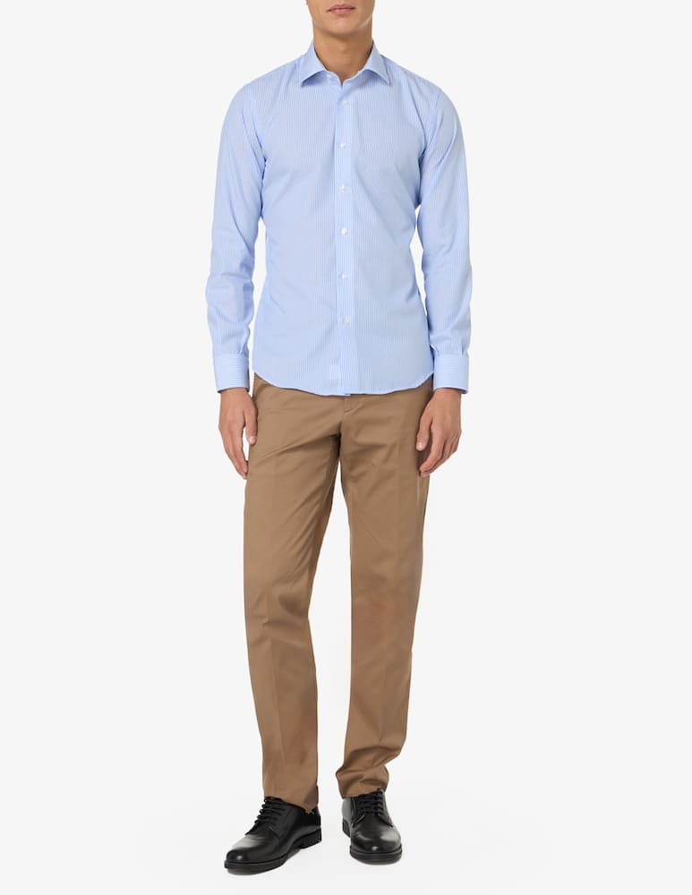 Sartoria Italiana Drop 4 stretch cotton no-pence trousers - picture 2 Sartoria Italiana Drop 4 stretch cotton no-pence trousers - picture 2