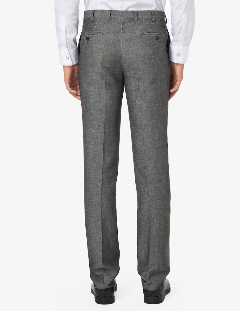 Sartoria Italiana Pantalone no pence chambray Drop 6 - immagine 3 Sartoria Italiana Pantalone no pence chambray Drop 6 - immagine 3