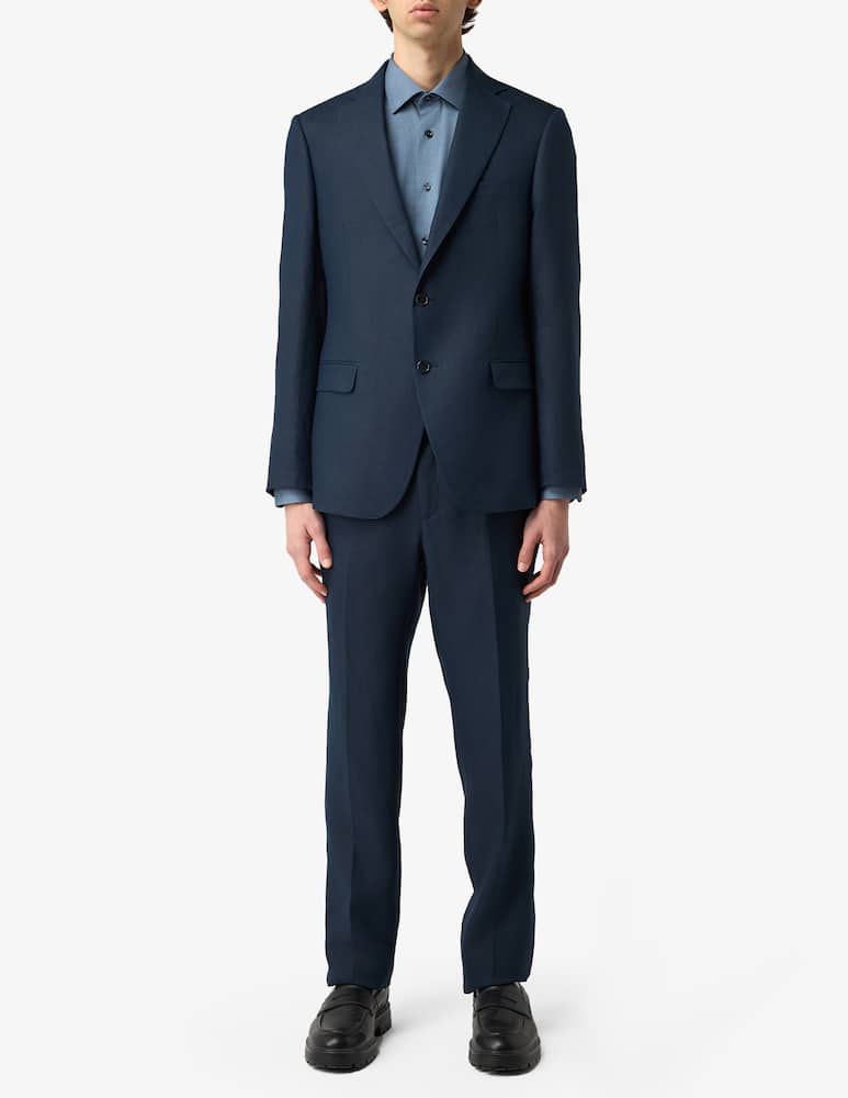 Sartoria Italiana Abito di puro lino Drop 6 - immagine 1