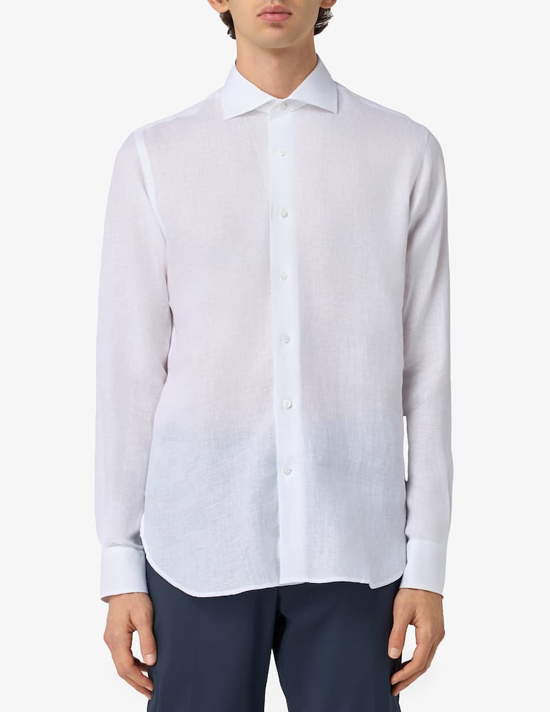 Delsiena Camicia lino maniche lunghe - immagine 1 Delsiena Camicia lino maniche lunghe - immagine 1