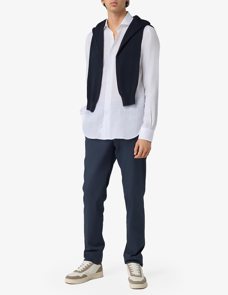Delsiena Camicia lino maniche lunghe - immagine 2 Delsiena Camicia lino maniche lunghe - immagine 2