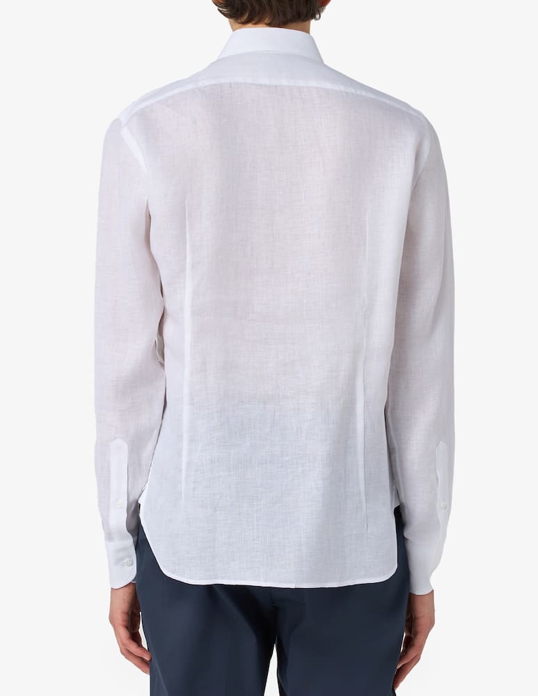 Delsiena Camicia lino maniche lunghe - immagine 3 Delsiena Camicia lino maniche lunghe - immagine 3