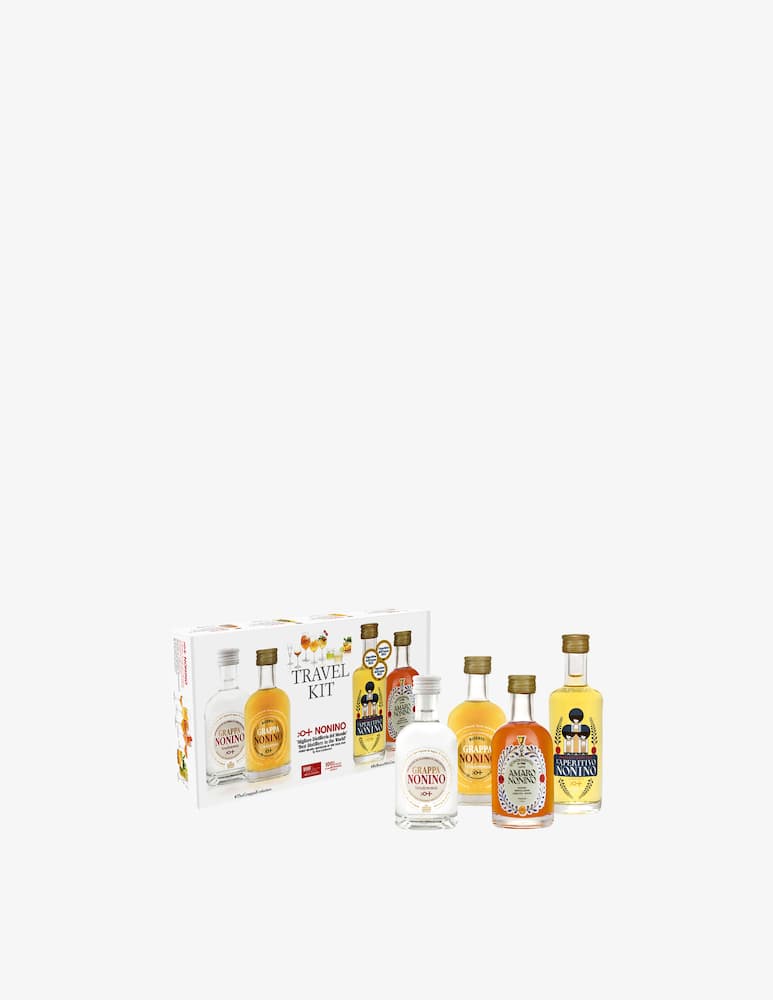 Nonino Nonino Travel Kit 4x50ml - immagine 1 Nonino Nonino Travel Kit 4x50ml - immagine 1