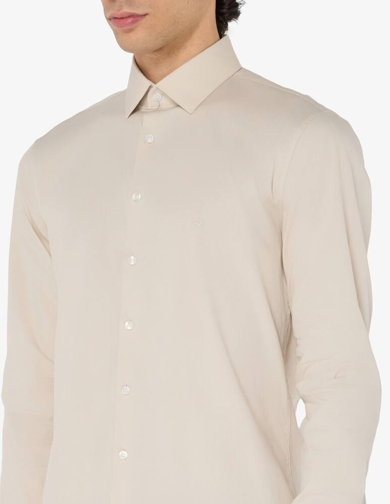 rinascente Calvin Klein Poplin stretch slim shirt