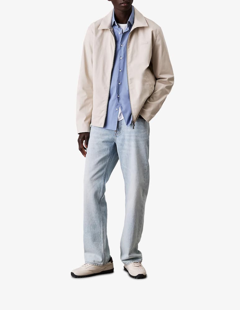 rinascente Calvin Klein Poplin stretch slim shirt