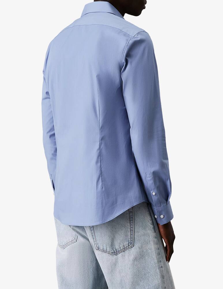 rinascente Calvin Klein Poplin stretch slim shirt