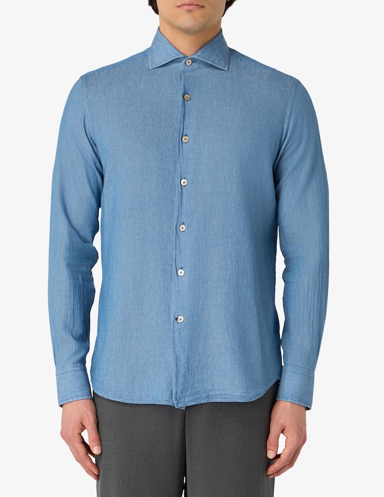 Alessandro Gherardi Denim long sleeve shirt - picture 1 Alessandro Gherardi Denim long sleeve shirt - picture 1