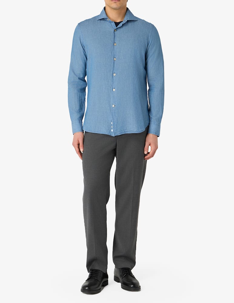 Alessandro Gherardi Denim long sleeve shirt - picture 2 Alessandro Gherardi Denim long sleeve shirt - picture 2