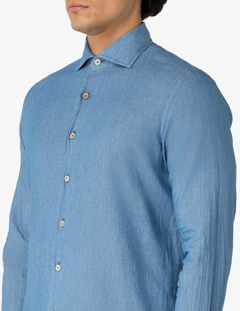 Alessandro Gherardi Denim long sleeve shirt - picture 4 Alessandro Gherardi Denim long sleeve shirt - picture 4