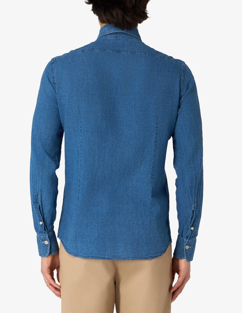 rinascente Alessandro Gherardi Linen-cotton denim shirt