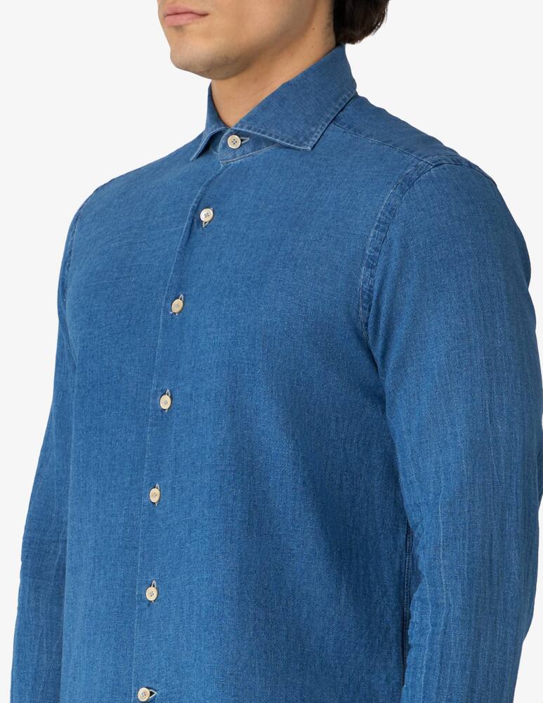 rinascente Alessandro Gherardi Linen-cotton denim shirt