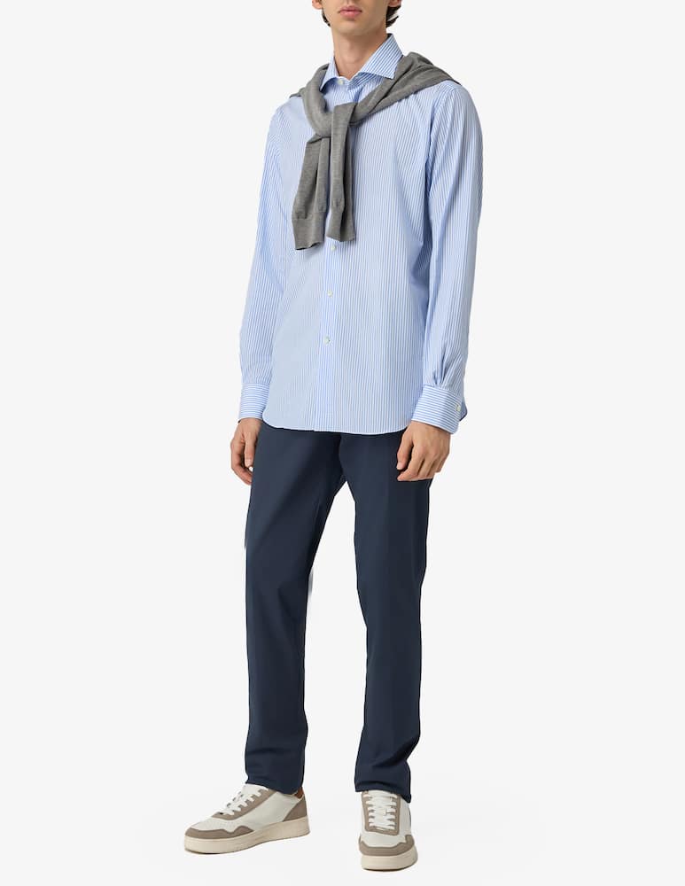 rinascente Alessandro Gherardi Striped poplin shirt