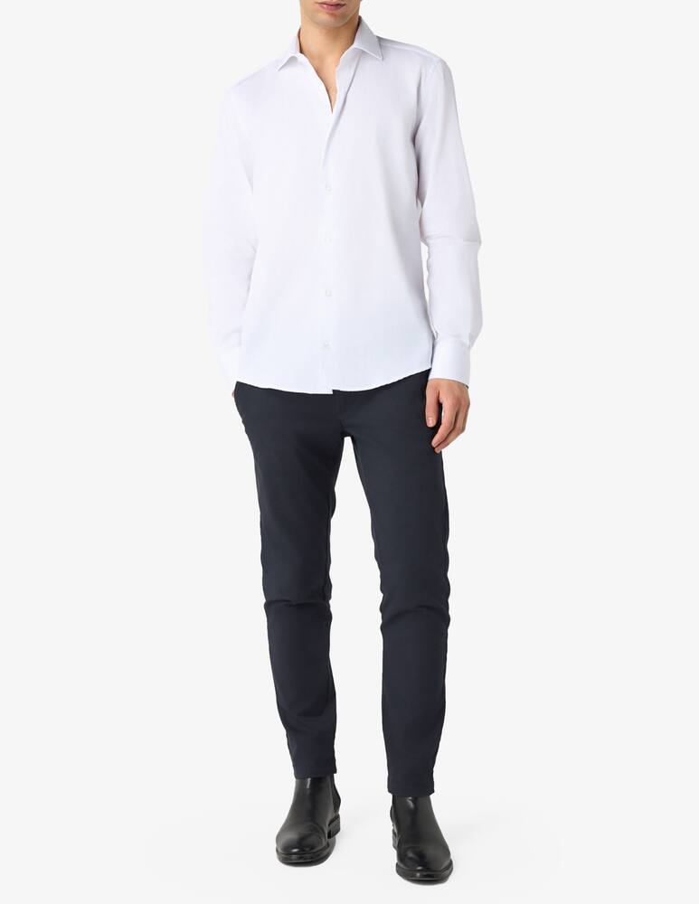 rinascente Sartoria Italiana Slim piquet shirt